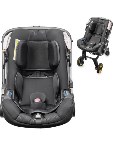 Inserto para Asiento de Auto Bebé CoiiJoii Negro Ergonomico