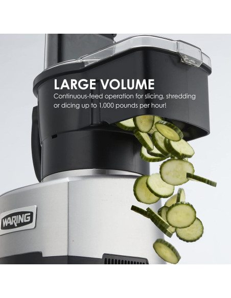 Procesador de Alimentos Waring WFP16SC 4Q 2HP LiquiLock Procesador de Alimentos Waring WFP16SC 4Q 2HP LiquiLock