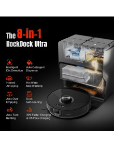 Robot Aspiradora y Mopa Roborock S8 MaxV Ultra 10000 Pa 2