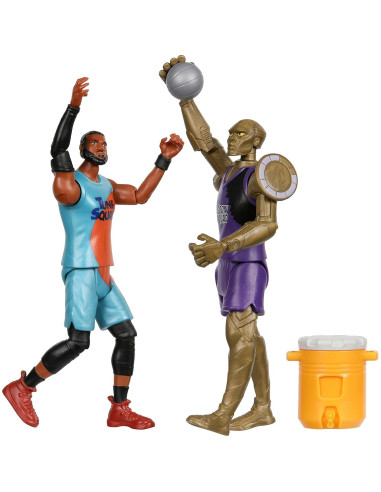 Figuras de Acción Moose Toys Space Jam - LeBron y Chronos