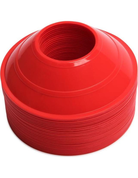 Conos de Fútbol Mini SportsYuva 20 Piezas Entrenamiento Conos de Fútbol Mini SportsYuva 20 Piezas Entrenamiento