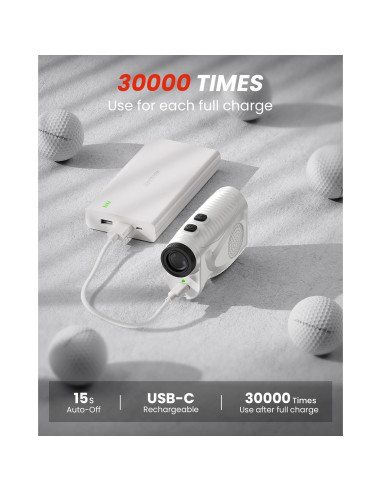 Medidor de Distancia Láser ANSIWEE ASW-G3 Golf 1200m 7x