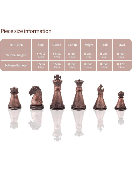 Juego de Ajedrez Magnético Plegable 20.32 cm Shantou Juego de Ajedrez Magnético Plegable 20.32 cm Shantou