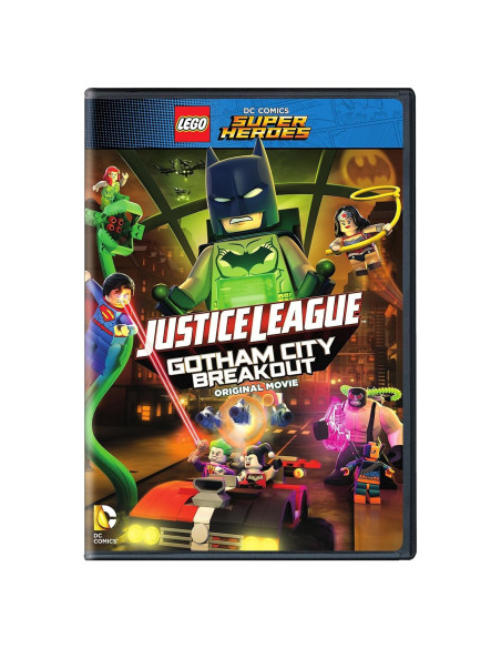 LEGO DC Comics Super Héroes Gotham City Breakout DVD LEGO DC Comics Super Héroes Gotham City Breakout DVD
