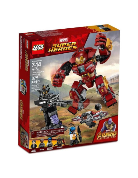 LEGO Marvel Hulkbuster Smash-Up 76104 375 Piezas LEGO Marvel Hulkbuster Smash-Up 76104 375 Piezas