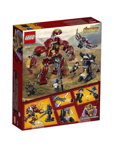 LEGO Marvel Hulkbuster Smash-Up 76104 375 Piezas