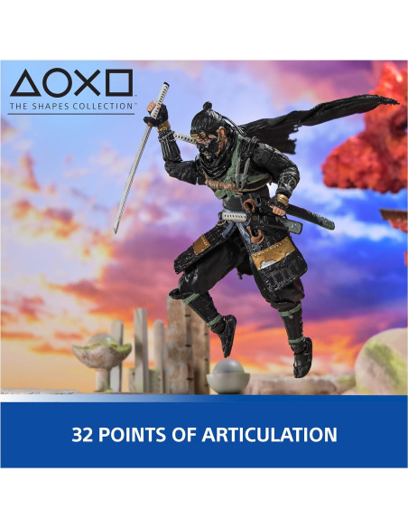 Figura de Acción Samurai Jin Sakai 15,24 cm PlayStation Figura de Acción Samurai Jin Sakai 15,24 cm PlayStation