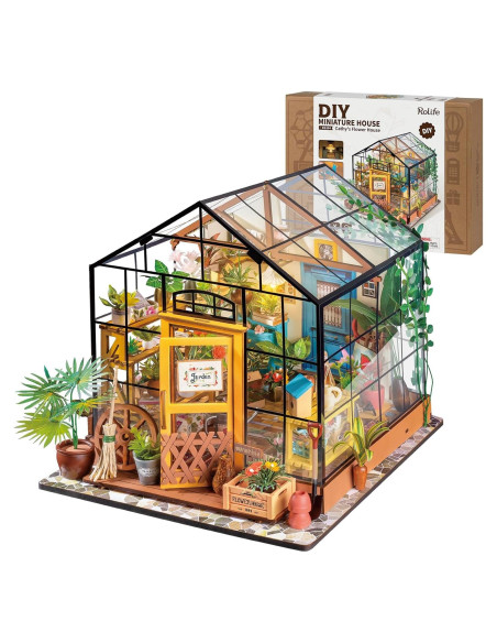 Rolife Casa de Muñecas Miniatura DIY con LED y Muebles Rolife Casa de Muñecas Miniatura DIY con LED y Muebles