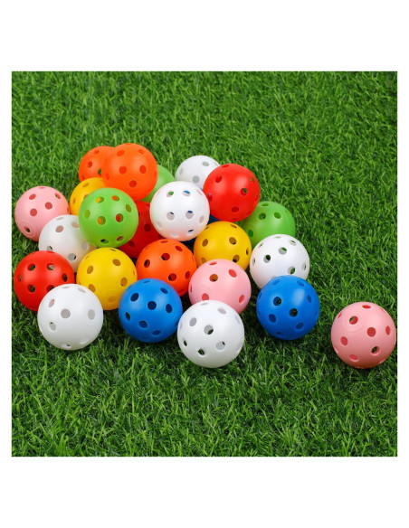 Bolas de Golf Joyberg 24 Piezas Plástico 42mm Multicolor Bolas de Golf Joyberg 24 Piezas Plástico 42mm Multicolor