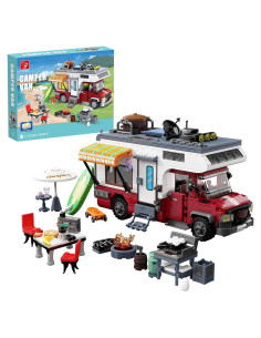 Juego de Construcción Furgoneta Camper TYCOLE 880 Piezas