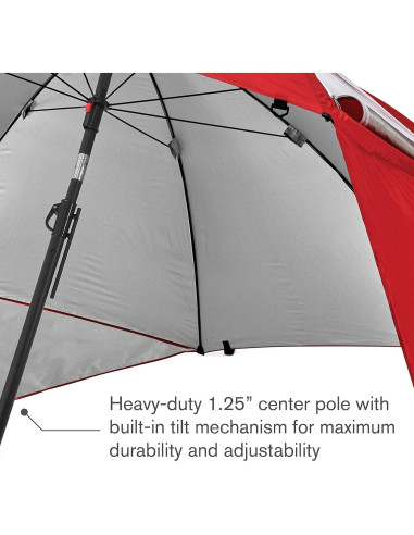 Paraguas Sport-Brella Premiere XL UPF 50+ Rojo 2.44m
