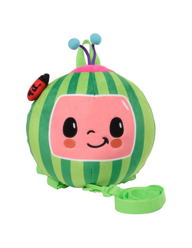 Mochila de Peluche Cocomelon 10" para Niños con Correa