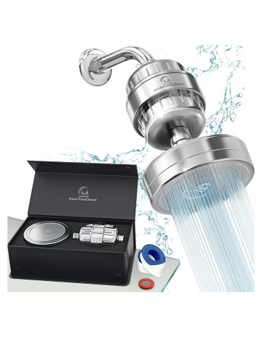 Cabezal de Ducha Filtrado AquaHomeGroup 20+3 Etapas
