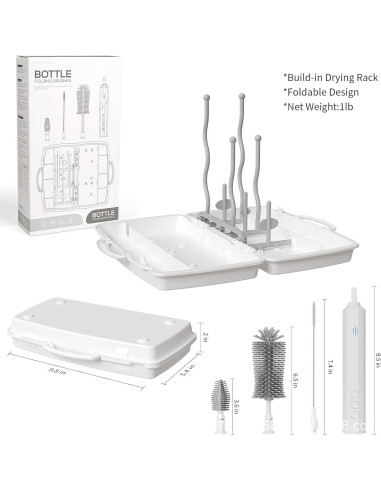 Limpiador Eléctrico de Botellas Northway 7 en 1, Recargable
