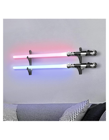Soporte de Pared para Sable de Luz TOPNEW Acrílico Negro