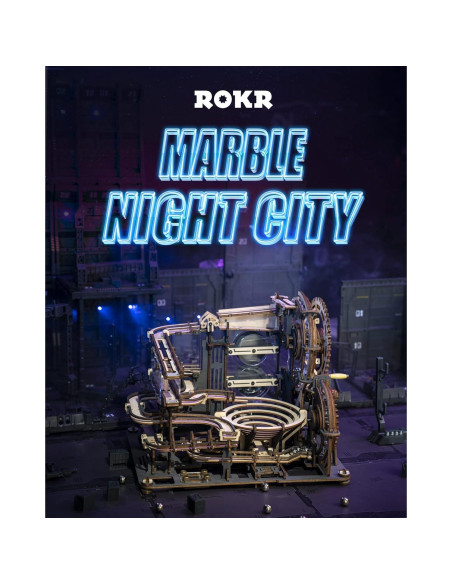 Rompecabezas 3D ROKR LGA01 Ciudad Nocturna 294 Piezas Rompecabezas 3D ROKR LGA01 Ciudad Nocturna 294 Piezas