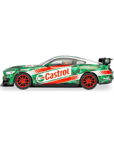 Coche Slot Scalextric Ford Mustang GT4 Castrol 1:32 Drift