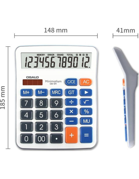 Calculadora de Escritorio Pendancy OS-5M Pantalla Grande Calculadora de Escritorio Pendancy OS-5M Pantalla Grande