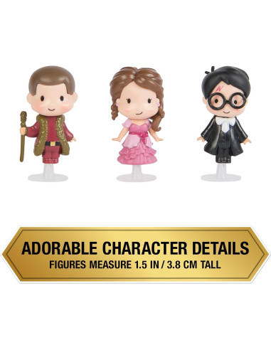 Set Figuras Micro Momentos Harry Potter Spin Master 3 Figuras