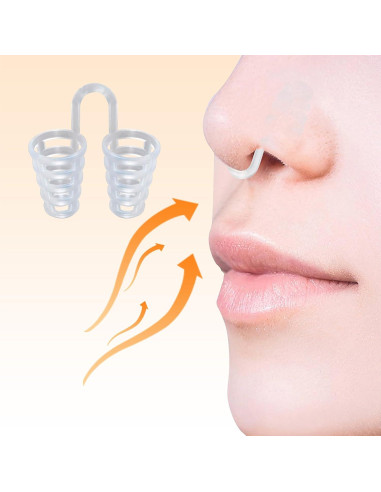Dilatador Nasal Anti-Ronquidos Mobi Lock - Paquete de 12 Pequeño
