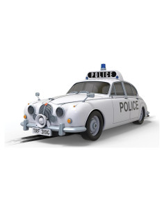 Coche de Policía Scalextric Jaguar MK 2 1:32 con luces
