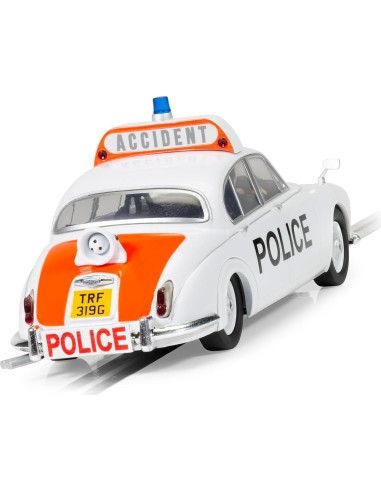 Coche de Policía Scalextric Jaguar MK 2 1:32 con luces
