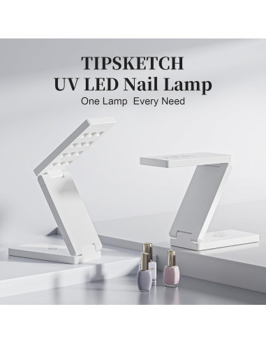 Lámpara UV para Uñas Tipsketch 18W LED Curado Rápido