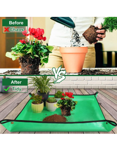 Manta de Replantado HNXTYAOB 68.58x68.58cm Impermeable