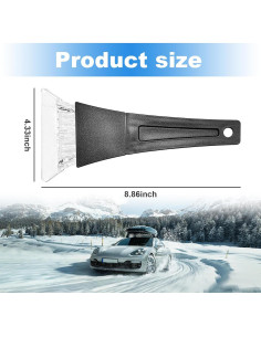Raspador de Hielo Ziciner para Automóvil 11 cm Sin Rayones 2