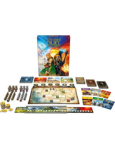Juego de Mesa El Señor de los Anillos Asmodee Duelo 2 Jugadores