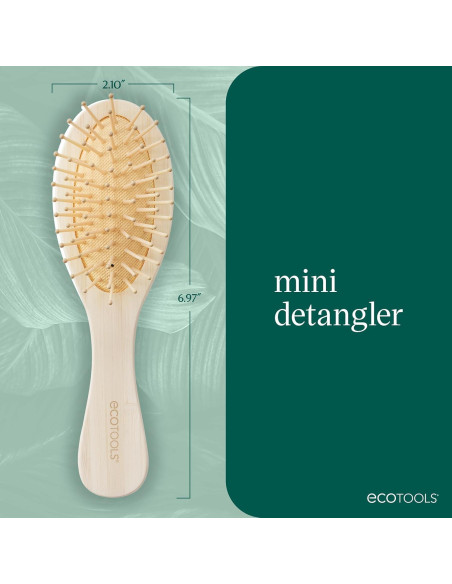 Paquete de Cepillos EcoTools de Viaje - Desenredador y Mini Paquete de Cepillos EcoTools de Viaje - Desenredador y Mini