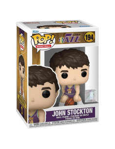 Figura Funko Pop NBA John Stockton Jazz 10 cm Vinilo Coleccionable