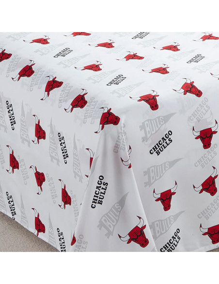 Sábanas Doble NORTHWEST Chicago Bulls Suaves Premium Sábanas Doble NORTHWEST Chicago Bulls Suaves Premium