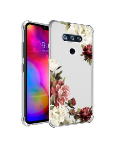 Funda TPU Floral para LG V40 ThinQ - Protección Ligera 2018
