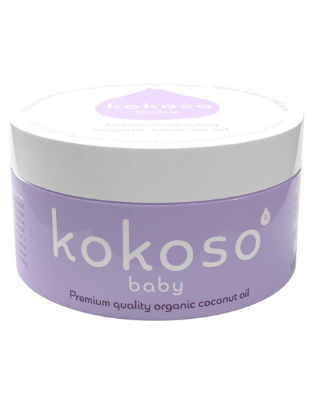 Aceite de Coco Orgánico Kokoso 168g - Hidratante para Bebés Aceite de Coco Orgánico Kokoso 168g - Hidratante para Bebés