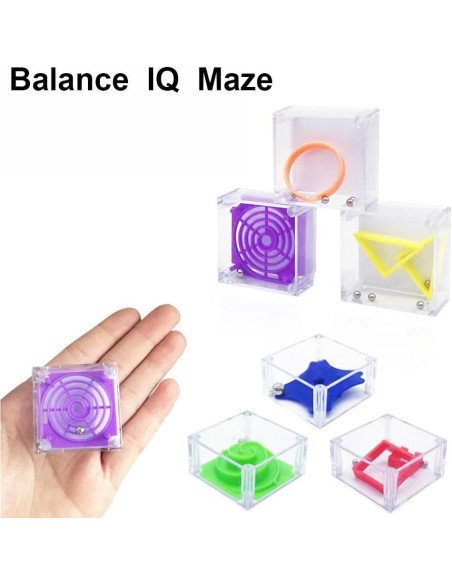 Juego de Laberinto IQ Balance Zanshen 24 Pcs 3D Puzzle Juego de Laberinto IQ Balance Zanshen 24 Pcs 3D Puzzle