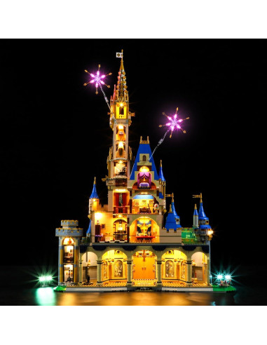 Luz LED LIGHTAILING para Lego 43222 Castillo Disney