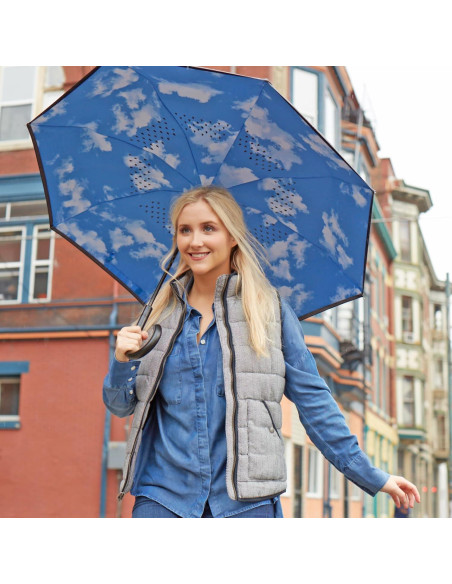 Paraguas Inverso Totes InBrella Automático 119 cm Resistente Paraguas Inverso Totes InBrella Automático 119 cm Resistente