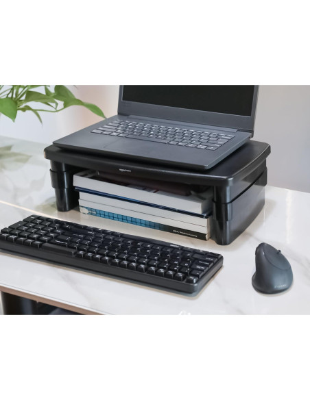 Soporte de Escritorio Ajustable Amazon Basics para Monitor 10kg Soporte de Escritorio Ajustable Amazon Basics para Monitor 10kg