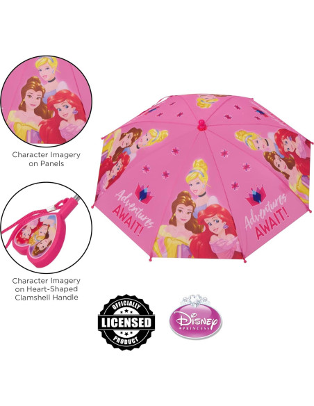 Paraguas para Niños Disney Frozen Princesa 50.8x63.5cm Paraguas para Niños Disney Frozen Princesa 50.8x63.5cm