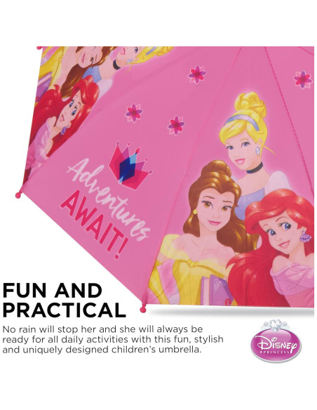 Paraguas para Niños Disney Frozen Princesa 50.8x63.5cm Paraguas para Niños Disney Frozen Princesa 50.8x63.5cm