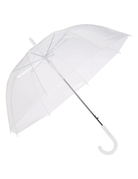 Paraguas Burbuja Transparente Amazon Basics 89.5 cm Automático Paraguas Burbuja Transparente Amazon Basics 89.5 cm Automático
