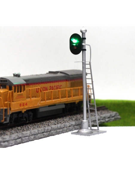 Señales de Ferrocarril HO Evemodel JTD873GR 3PCS 12V LED Señales de Ferrocarril HO Evemodel JTD873GR 3PCS 12V LED