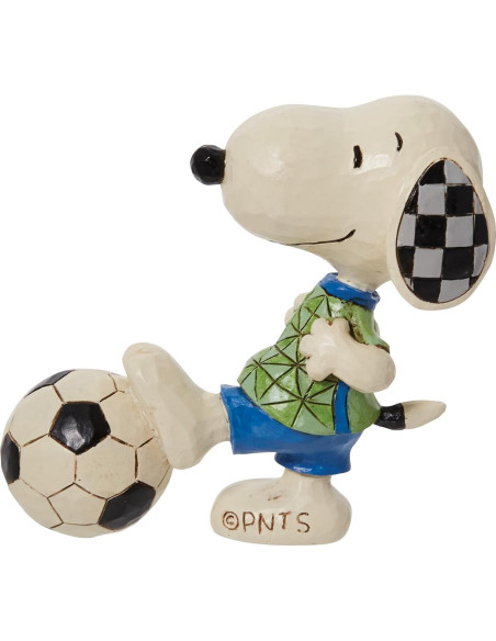 Figura Enesco Jim Shore Snoopy Fútbol 7.62 cm Multicolor Figura Enesco Jim Shore Snoopy Fútbol 7.62 cm Multicolor