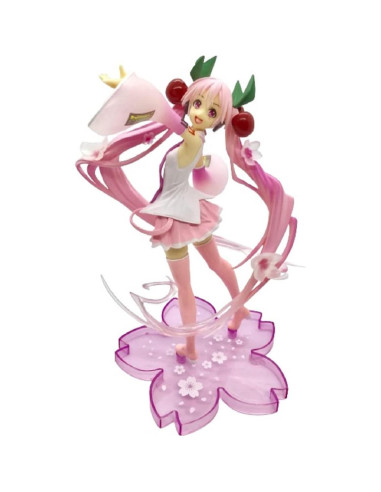 Figura Taito Hatsune Miku Sakura 2020, 18 cm, Edición Limitada