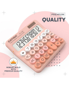 Calculadora Mecánica CATIGA SD-1299 Solar 12 Dígitos 2
