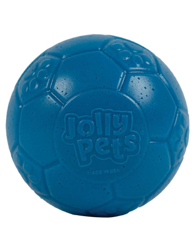 Pelota Jolly Pets Mini Soccer Azul Oceánico 7,62 cm Flotante
