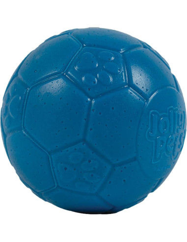 Pelota Jolly Pets Mini Soccer Azul Oceánico 7,62 cm Flotante