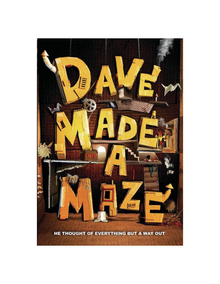 Dave Made a Maze DVD - Película de Fantasía - 80 min Dave Made a Maze DVD - Película de Fantasía - 80 min
