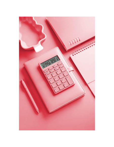 Calculadora UNIONE Beige de Bolsillo y Escritorio LCD Calculadora UNIONE Beige de Bolsillo y Escritorio LCD